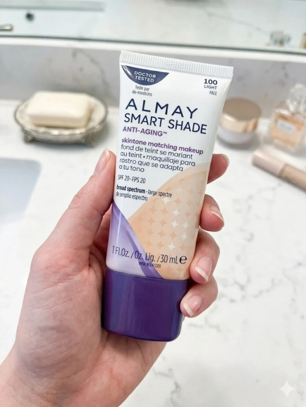 Almay Smart Shade 100 Light Pale Purple Swoop VINTAGE Makeup ☆ VERY RARE ☆